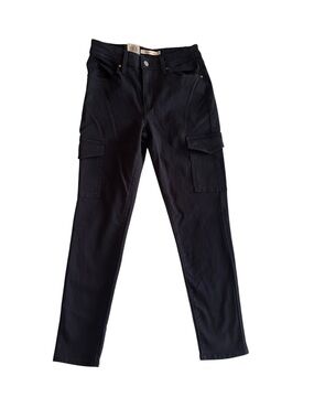 Levi 721 Black Cargo Skinny Jeans